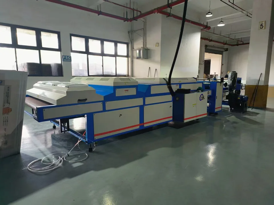 Supplier-provided automatic glazing equipment
